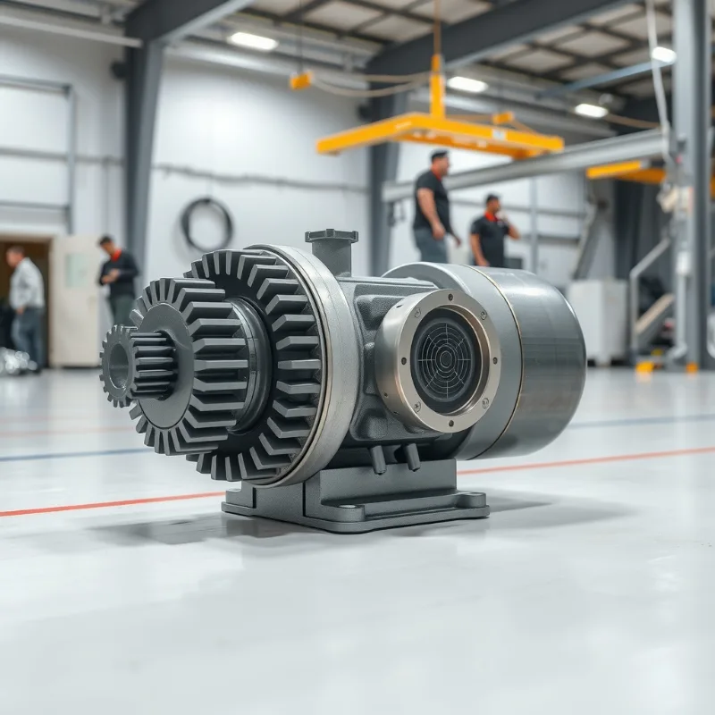 มอเตอร์ Helical Gear