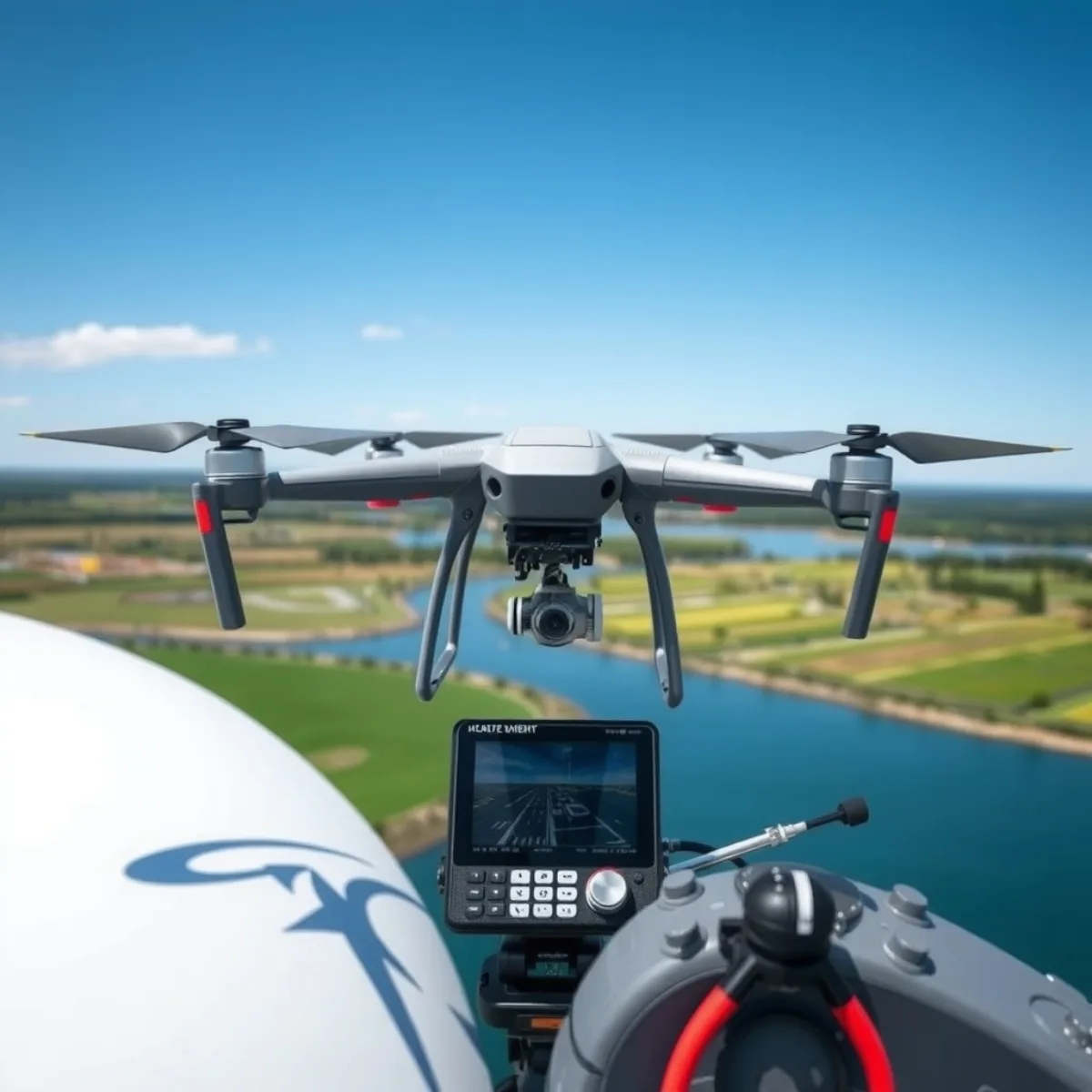 สำรวจภูมิประเทศด้วยโดรน LiDAR